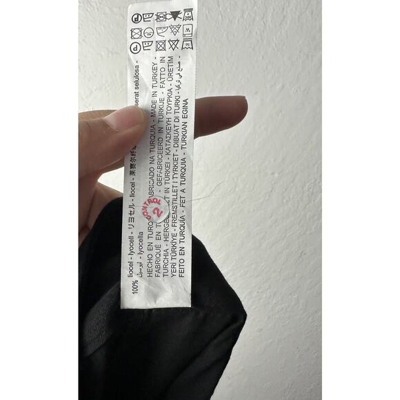 NWT Zara Women's Button Front Drop Crotch Harem Pants Size MEDIUM - Picture 5 of 5